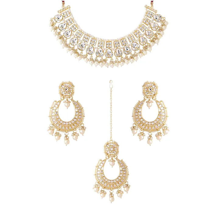 Yellow Chimes Necklaces Yellow Chimes Jewellery Set for Women and Girls Kundan Necklace Set Gold Plated Kundan Studded Beads Drop Choker Necklace Set Birthday Gift for girls and women Anniversary Gift for Wife Yellow Chimes Necklaces Yellow Chimes Jewellery Set for Women and Girls Kundan Necklace Set Gold Plated Kundan Studded Beads Drop Choker Necklace Set Birthday Gift for girls and women Anniversary Gift for Wife