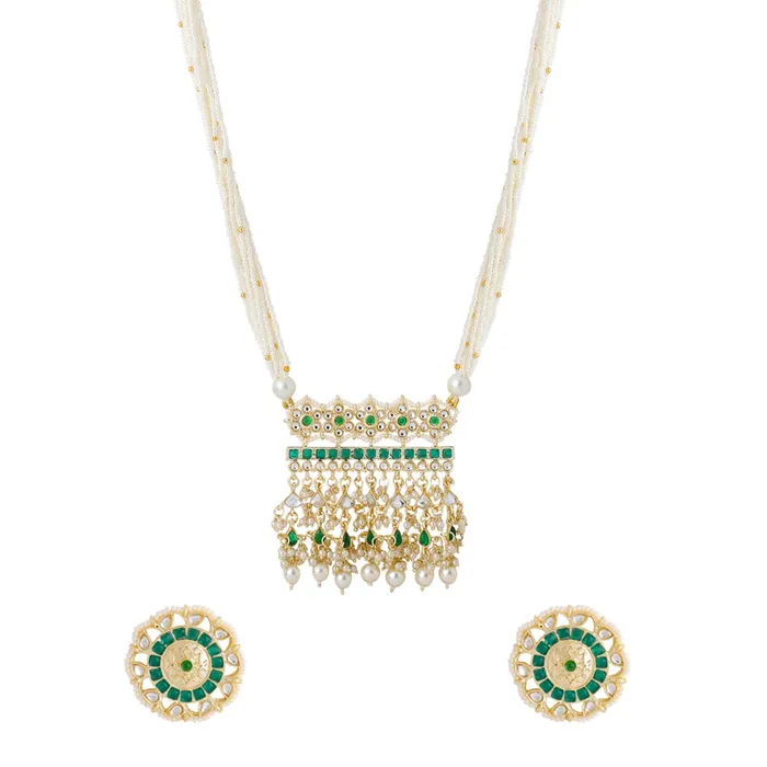 Yellow Chimes Necklaces Yellow Chimes Jewellery Set for Women and Girls Traditional Kundan Necklaces Set Gold Plated Moti Beads Beaded Kundan Set Birthday Gift for girls and women Anniversary Gift for Wife Yellow Chimes Necklaces Yellow Chimes Jewellery Set for Women and Girls Traditional Kundan Necklaces Set Gold Plated Moti Beads Beaded Kundan Set Birthday Gift for girls and women Anniversary Gift for Wife