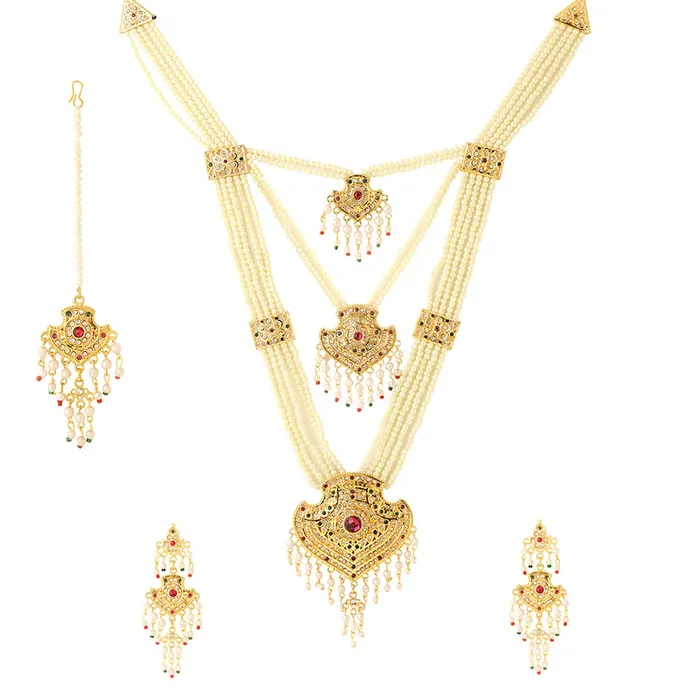 Yellow Chimes Necklaces Yellow Chimes Jewellery Set for Women and Girls Traditional White Beads Necklace Set for Women Gold Plated Beads Necklace Set Birthday Gift for girls and women Anniversary Gift for Wife Yellow Chimes Necklaces Yellow Chimes Jewellery Set for Women and Girls Traditional White Beads Necklace Set for Women Gold Plated Beads Necklace Set Birthday Gift for girls and women Anniversary Gift for Wife
