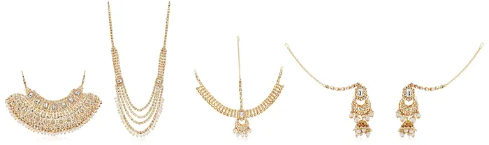 Yellow Chimes Necklaces Yellow Chimes Kundan Indian Traditional White Pearl Multilayer Dulhan Bridal Necklace set Necklace Jewellery Set For Women Girls White Gold Yellow Chimes Necklaces Yellow Chimes Kundan Indian Traditional White Pearl Multilayer Dulhan Bridal Necklace set Necklace Jewellery Set For Women Girls White Gold