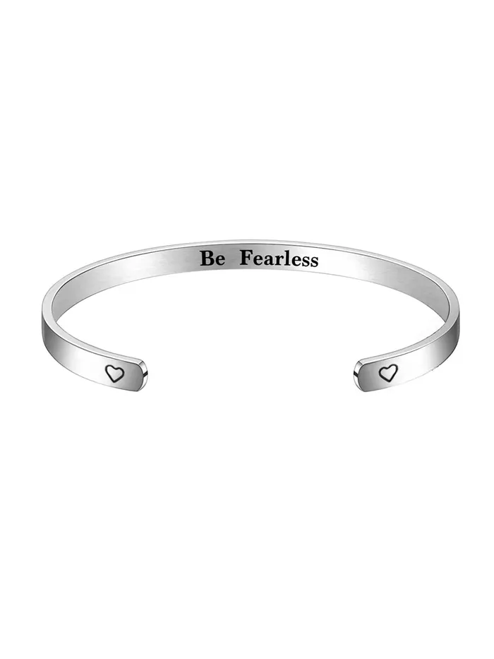Yellow Chimes Necklaces Yellow Chimes Positive Quote Inspirational Message Engraved Karma Band Stainless Steel Kadaa Bracelet for men Yellow Chimes Necklaces Yellow Chimes Positive Quote Inspirational Message Engraved Karma Band Stainless Steel Kadaa Bracelet for men