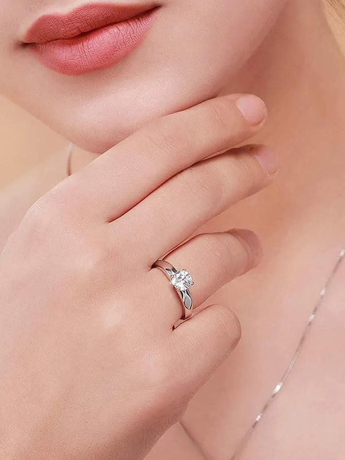 Yellow Chimes Necklaces Yellow Chimes Rings for Women and Girls Silver Couple Rings Valentine Ring Gold Plated Crystal Adjustable Couple Ring Birthday Gifts For Women Valentine Gift for Girls