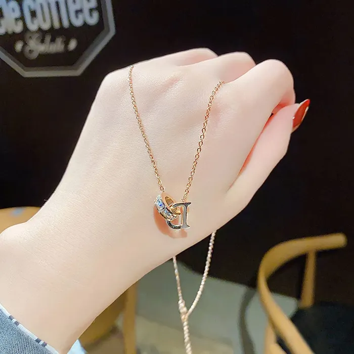 Yellow Chimes Pendant for Women Pendant With Rose Gold Plated Stainless Steel Chain Pendant Necklace for Women and Girls NK 4 Yellow Chimes Earrings
