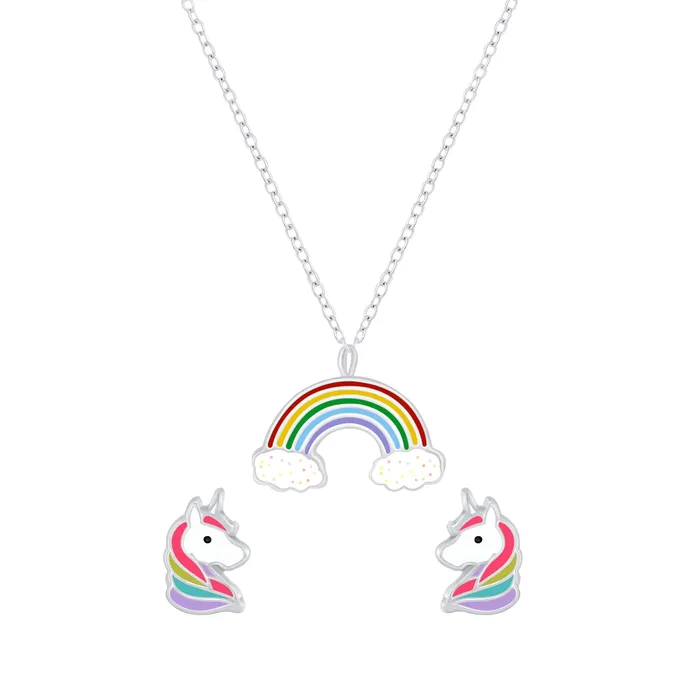 Yellow Chimes Raajsi by Yellow Chimes 925 Sterling Silver Pendant Set for Girls Kids Melbees Kids Collection Rainbow Design Birthday Gift for Girls Kids With Certificate of Authenticity 6 Month Warranty Earrings Yellow Chimes Raajsi by Yellow Chimes 925 Sterling Silver Pendant Set for Girls Kids Melbees Kids Collection Rainbow Design Birthday Gift for Girls Kids With Certificate of Authenticity 6 Month Warranty Earrings