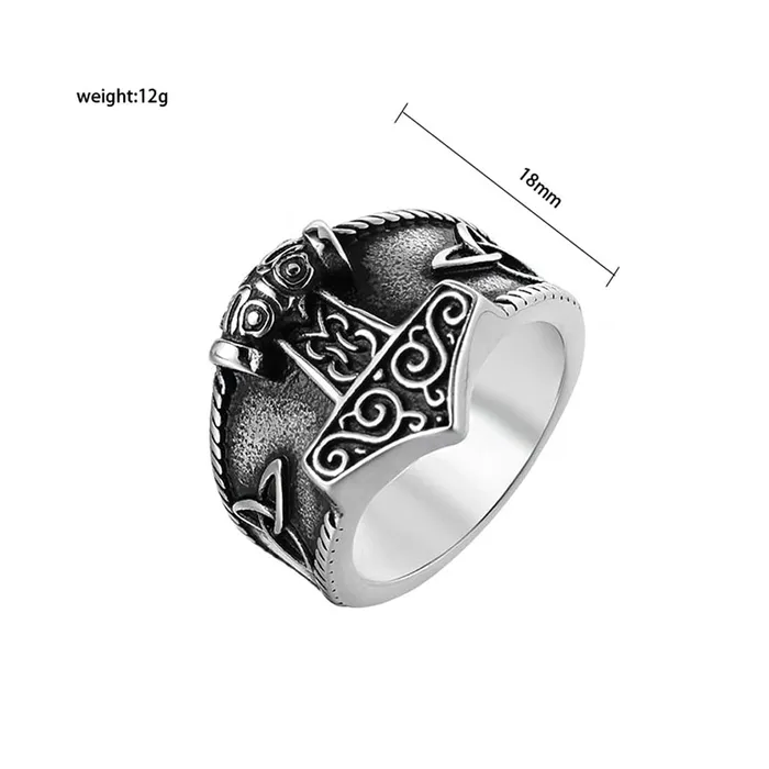 Yellow Chimes Ring for Men Silver toned Stainless Steel Rings for men and Boys Yellow Chimes Necklaces