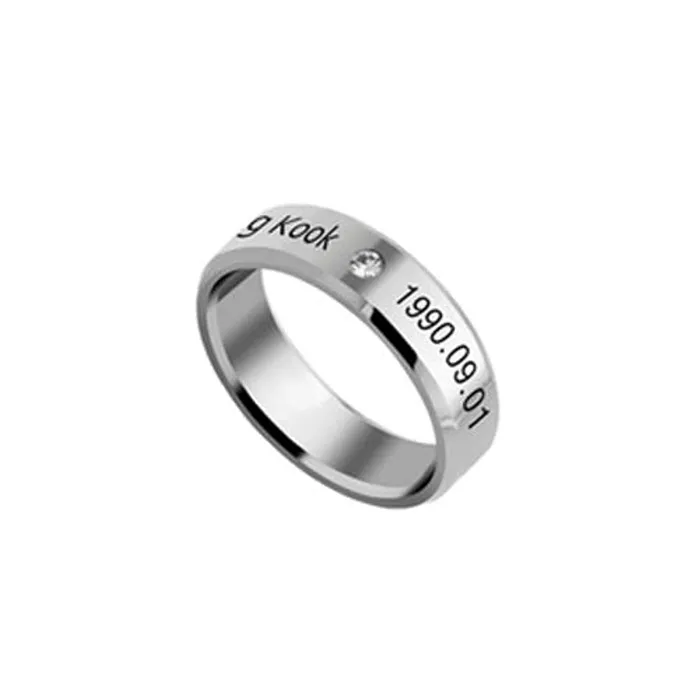 Yellow Chimes Rings for Men BTS Rings Stainless Steel Silver Ring Kpop BTS Bangtan Members Name Dob Engraved Ring for Men and Boys Yellow Chimes Earrings Yellow Chimes Rings for Men BTS Rings Stainless Steel Silver Ring Kpop BTS Bangtan Members Name Dob Engraved Ring for Men and Boys Yellow Chimes Earrings
