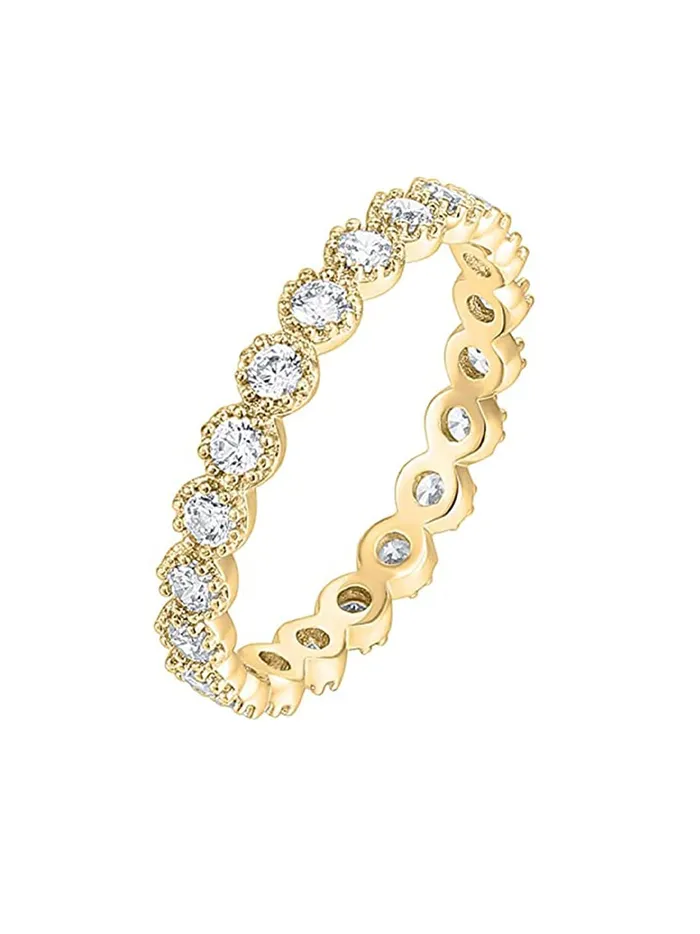 Yellow Chimes Rings for Women Crystal Rings Exclusive Silver Plated Crystal studded with Cubic Zircon Ring for Women and Girls Size US 8 Yellow Chimes Necklaces Yellow Chimes Rings for Women Crystal Rings Exclusive Silver Plated Crystal studded with Cubic Zircon Ring for Women and Girls Size US 8 Yellow Chimes Necklaces