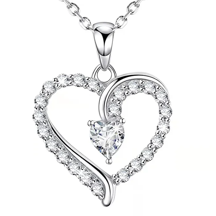 Yellow Chimes Rings Raajsi by Yellow Chimes 925 Sterling Silver Pendant for Women Girls Pure Silver Heart Pendant Chain Birthday Gift for Girls Women With Certificate of Authenticity and 925 Stamp Yellow Chimes Rings Raajsi by Yellow Chimes 925 Sterling Silver Pendant for Women Girls Pure Silver Heart Pendant Chain Birthday Gift for Girls Women With Certificate of Authenticity and 925 Stamp