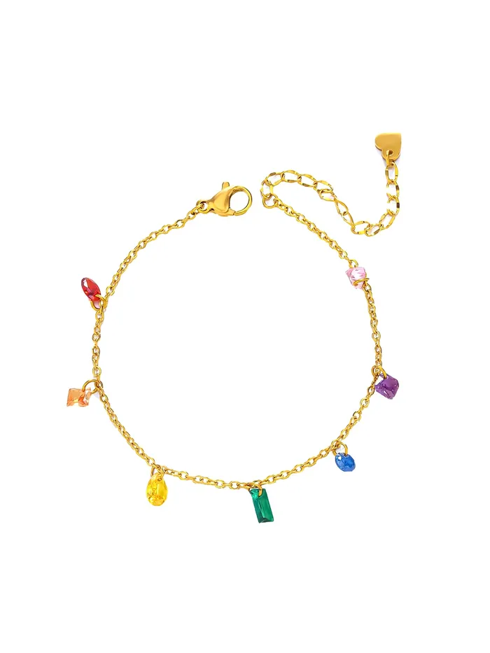 Yellow Chimes Rings Yellow Chimes Bracelet for Women and Girls Fashion Golden Chain Bracelets for Women Gold Plated Crystal Charms Link Chain Bracelet Birthday Gift For Girls Women Anniversary Gift for Wife Yellow Chimes Rings Yellow Chimes Bracelet for Women and Girls Fashion Golden Chain Bracelets for Women Gold Plated Crystal Charms Link Chain Bracelet Birthday Gift For Girls Women Anniversary Gift for Wife