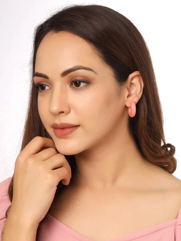 Yellow Chimes Rings Yellow Chimes Earrings for Women and Girls Multicolor Hoops Earrings Combo Gold Plated 3 Pairs Combo Hoop Earrings for Women Birthday Gift for girls and women Anniversary Gift for Wife
