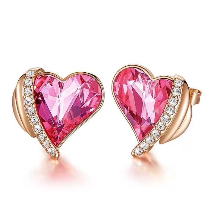 Yellow Chimes Rings Yellow Chimes Earrings for Women Girls Pink Crystals from Swarovski Studs Rosegold Toned Valentines Special Love Heart Stud Earrings for Women Birthday Anniversary Gift Yellow Chimes Rings Yellow Chimes Earrings for Women Girls Pink Crystals from Swarovski Studs Rosegold Toned Valentines Special Love Heart Stud Earrings for Women Birthday Anniversary Gift