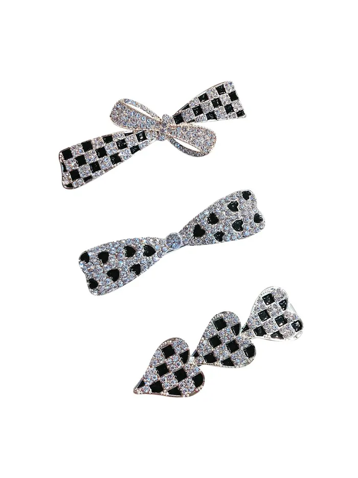 Yellow Chimes Rings Yellow Chimes Hair Clips for Women Girls Hair Accessories for Women Black Hair Clip 3 Pcs Hair Clips for Girls Hairclips Alligator Clips for Hair Pins for Women and Girls Gift For Women Girls