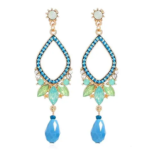 Yellow Chimes Rings Yellow Chimes Latest Opal Crystal Chandelier Drop Earrings for Women and Girls Yellow Chimes Rings Yellow Chimes Latest Opal Crystal Chandelier Drop Earrings for Women and Girls