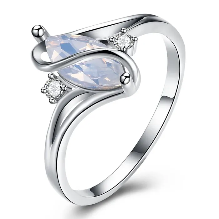 Yellow Chimes Rings Yellow Chimes Rings for Women Silver toned Crystal Stoned Olivia ManMade Opal Invisible Setting Trendy Ring for Women Girls Yellow Chimes Rings Yellow Chimes Rings for Women Silver toned Crystal Stoned Olivia ManMade Opal Invisible Setting Trendy Ring for Women Girls
