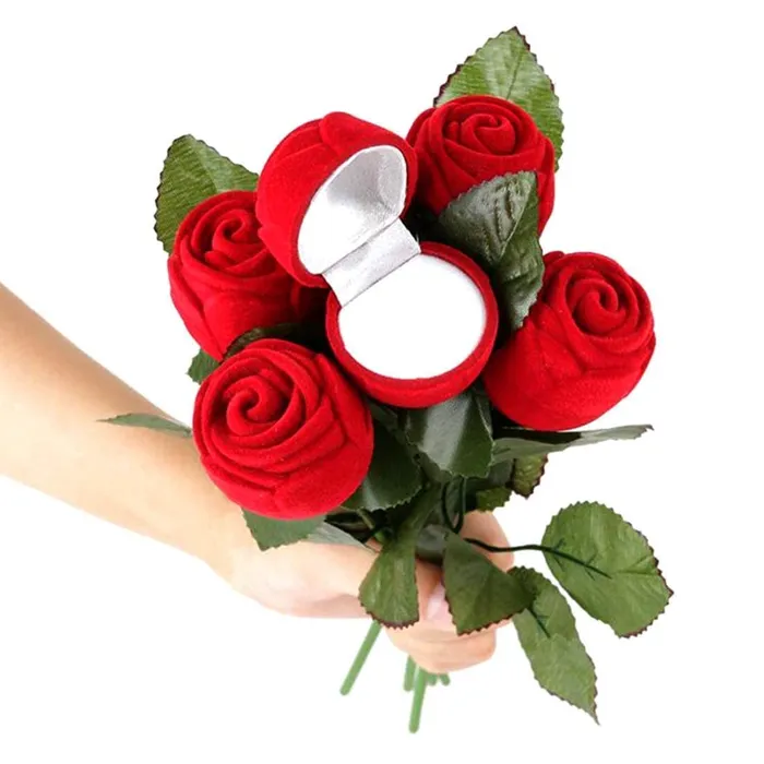 Yellow Chimes Rings yellow chimes Valentines Gift Combo of Dual Heart 925 Silver Plated Crystal Ring in Red Velvet Rose Ring Box for Women and Girls
