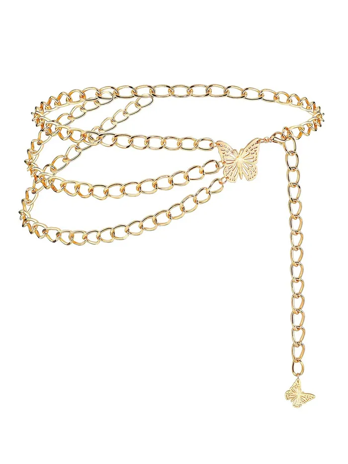 Yellow Chimes Waist Chain For Women Gold Plated Coin Designed Waist Chain for Women and Girls Yellow Chimes Earrings Yellow Chimes Waist Chain For Women Gold Plated Coin Designed Waist Chain for Women and Girls Yellow Chimes Earrings