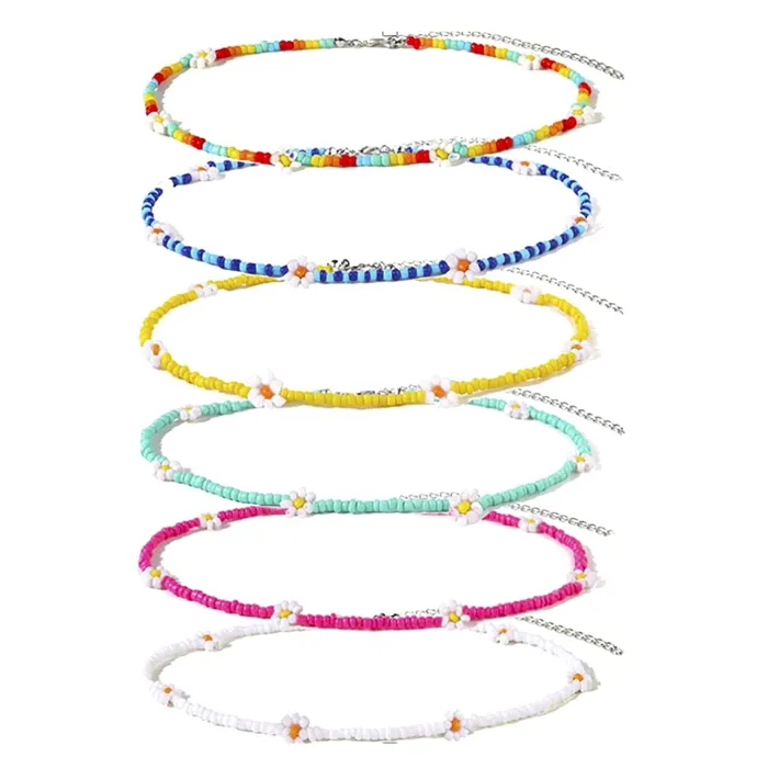 Yellow Chimes Yellow Chimes Necklace for Women and Girls Beaded Necklace for Women Multicolor Combo of 6 Pcs Beaded Choker Necklace for Girls Birthday Gift for girls and women Anniversary Gift for Wife Rings Yellow Chimes Yellow Chimes Necklace for Women and Girls Beaded Necklace for Women Multicolor Combo of 6 Pcs Beaded Choker Necklace for Girls Birthday Gift for girls and women Anniversary Gift for Wife Rings