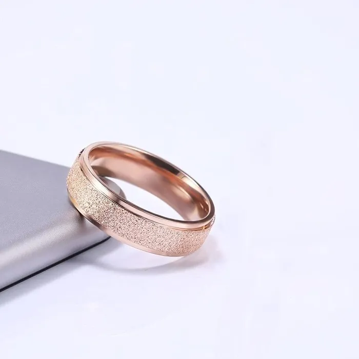 Yellow Chimes Yellow Chimes Rings for Men Rose Gold Plated Stainless Steel Band Designed Ring for Men and Boys Rings