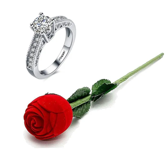 Yellow Chimes Yellow Chimes Rings for Women Valentines Gift Set of White Colored Crystals from Swarovski Designed Ring in Red Velvet Rose Ring Box for Women and Girls Size US 8 Earrings Yellow Chimes Yellow Chimes Rings for Women Valentines Gift Set of White Colored Crystals from Swarovski Designed Ring in Red Velvet Rose Ring Box for Women and Girls Size US 8 Earrings