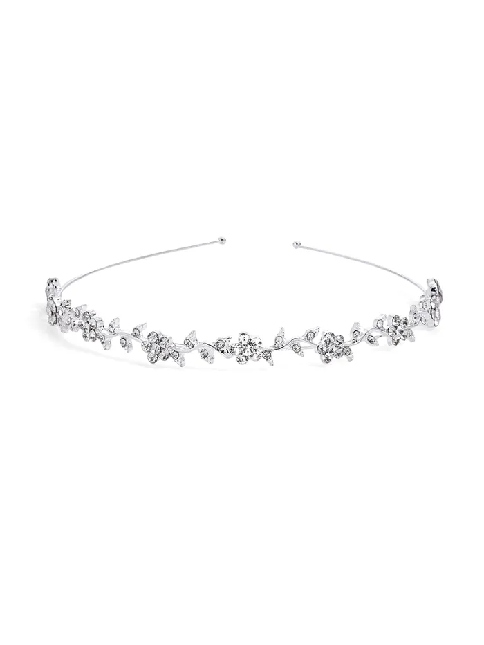 Yellow Chimes Yellow Chimes Tiara for Women and Girls Silver Plated Crown for Women Leafy Floral Crystal Studded Bridal Wedding Crown Tiaras for Women and Girls Gift For Women Girls Necklaces Yellow Chimes Yellow Chimes Tiara for Women and Girls Silver Plated Crown for Women Leafy Floral Crystal Studded Bridal Wedding Crown Tiaras for Women and Girls Gift For Women Girls Necklaces